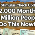 BREAKING 2 000 MONTHLY 4TH STIMULUS CHECK UPDATE Fourth Stimulus