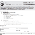 Colorado Tax Rebate 2023 Printable Rebate Form