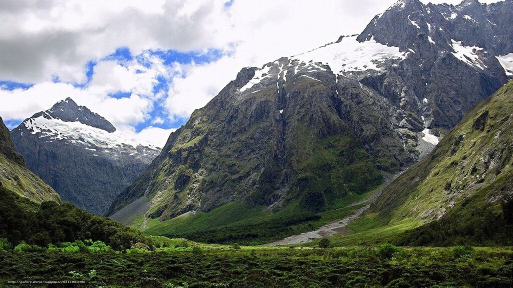 Descargar Gratis Montaas Campo Las Nubes Fondos De Escritorio En La 