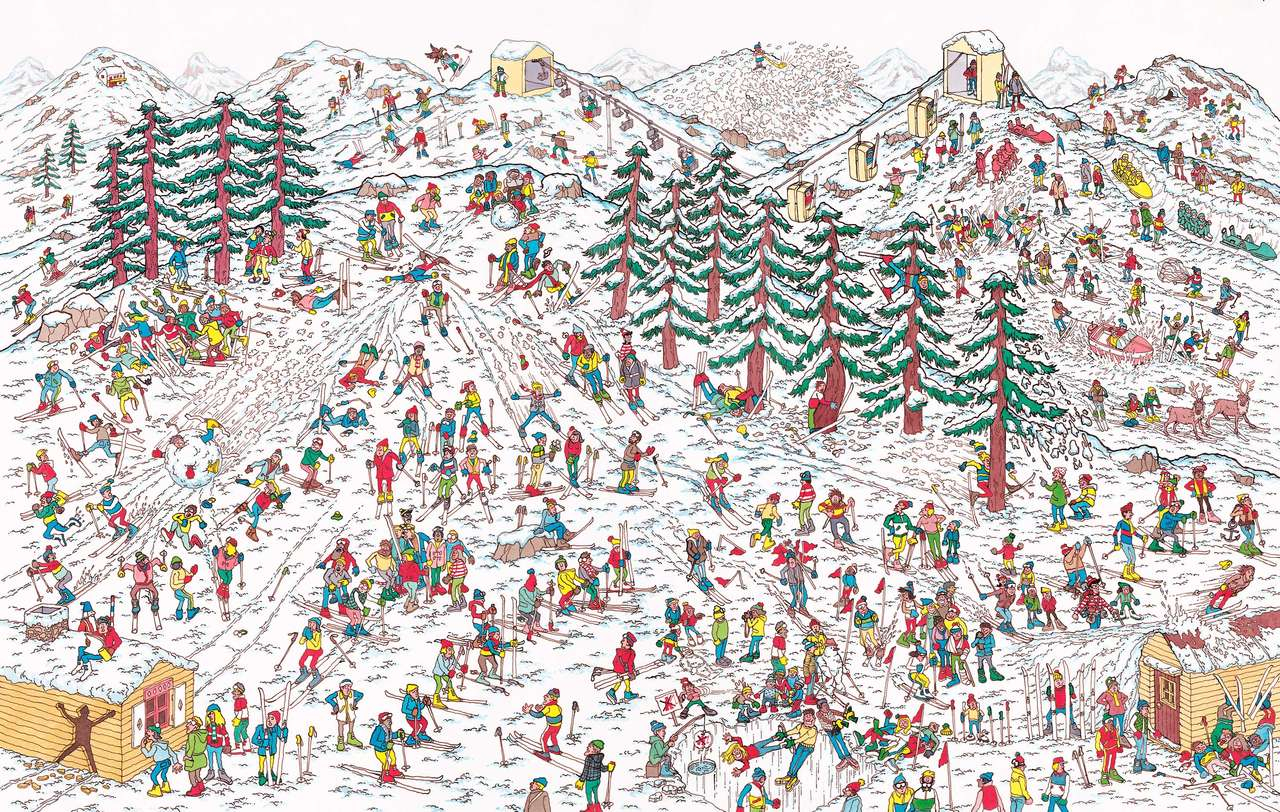 DONDE ESTA WALDO 126 Elementos Play Jigsaw Puzzle Gratis En EPuzzle