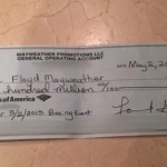 Here s What Happened When Floyd InstaFLEXED With A 100 Million Check