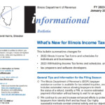 Illinois Income Tax Rebate 2023 Tax Rebate