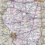 Illinois Map Of Counties Printable