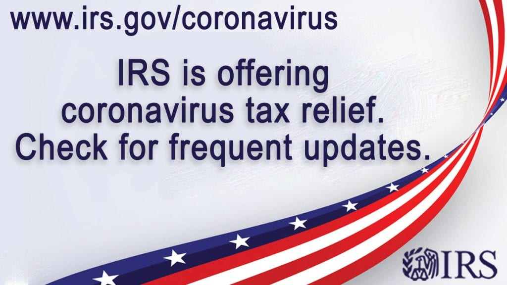 Information On Coronavirus Tax Relief And Economic Impact Payments 