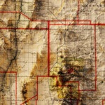 New Mexico Relief Map Geoartmaps