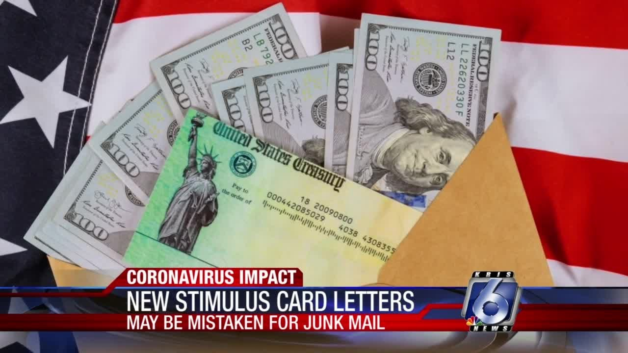 New Stimulus Card Letters Mistaken YouTube