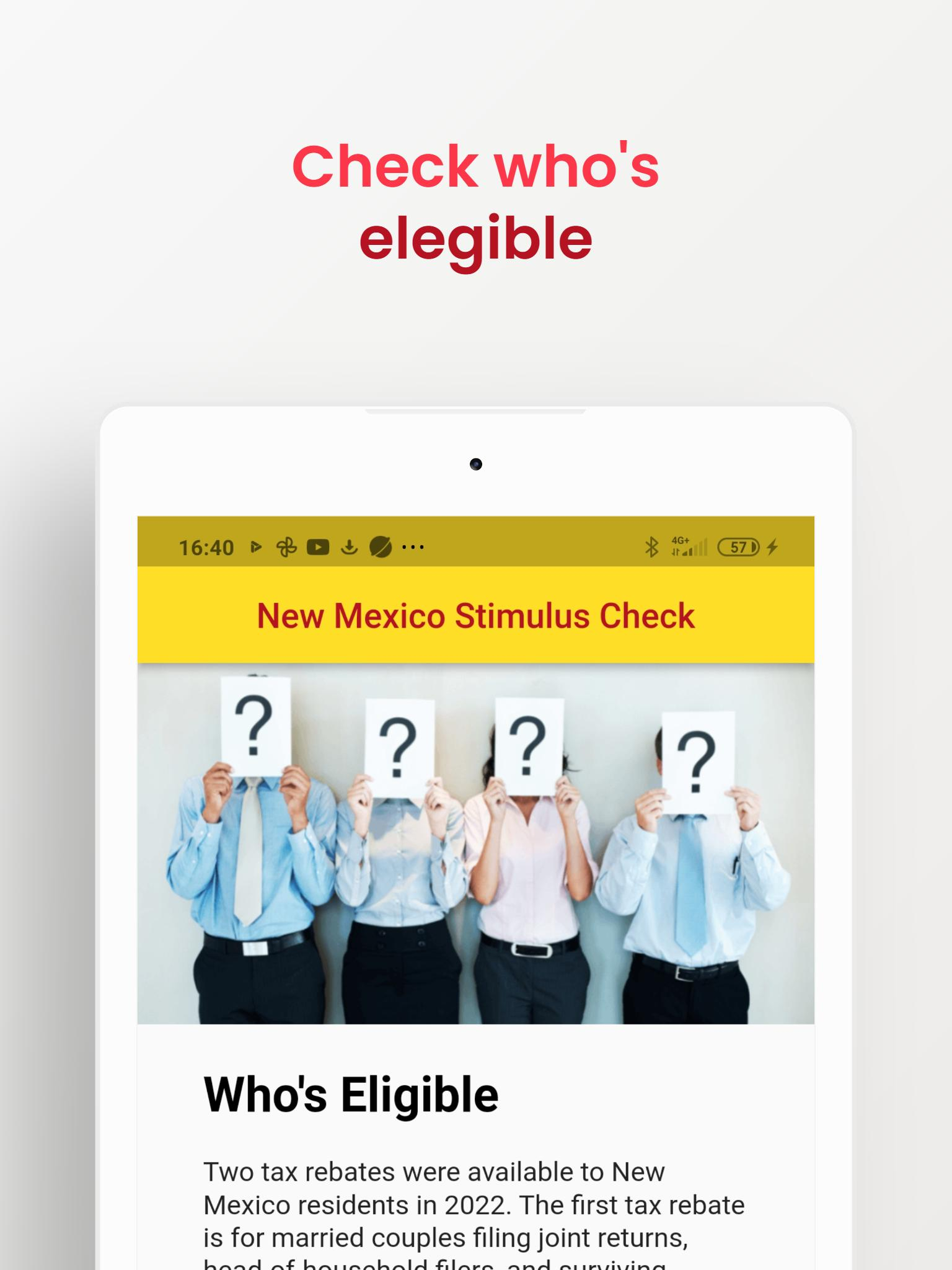 NM Stimulus Check APK For Android Download