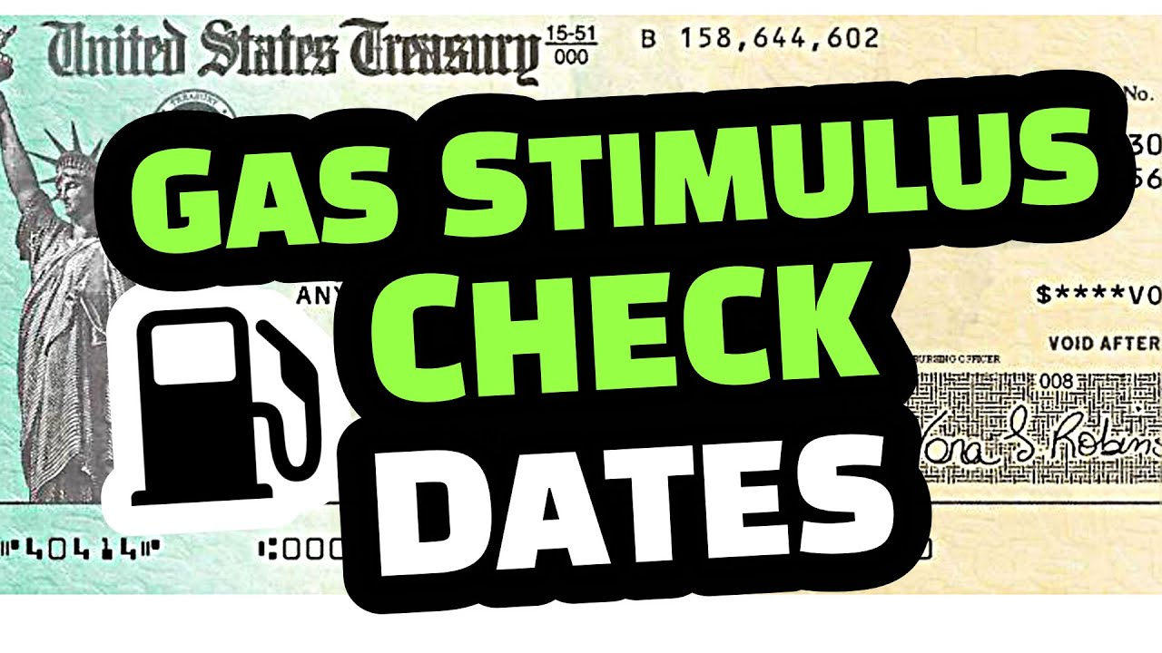 STIMULUS CHECK UPDATE GAS STIMULUS CHECK RELEASE DATE YouTube