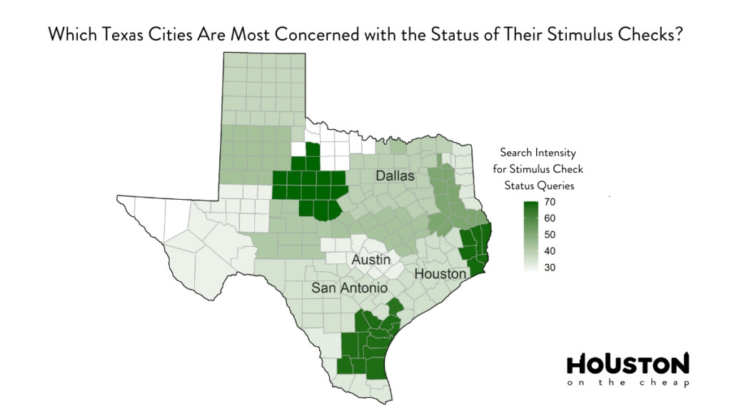 Study The States Most Anxious To Receive Their Stimulus Checks