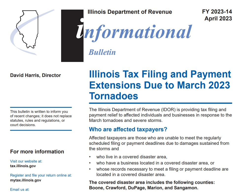 Tax Rebate 2023 Illinois Qualification Criteria Claim Process And 