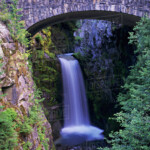 USA Washington State Mt Rainier National Park Paradise Road Bridges