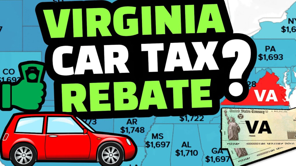 VIRGINIA STIMULUS CHECK 2022 CAR TAX REBATE FROM ROANOKE HOW MUCH 