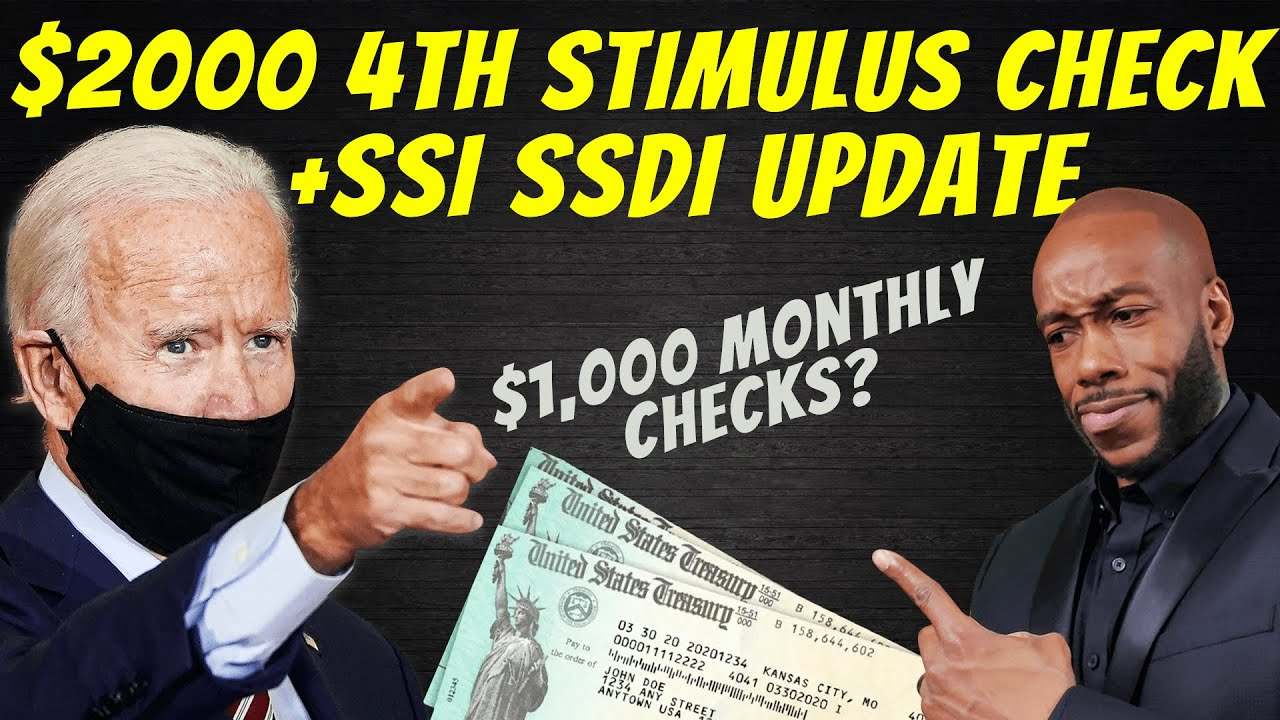 WOW 2000 MONTHLY STIMULUS CHECKS 4th Stimulus Check Update Today