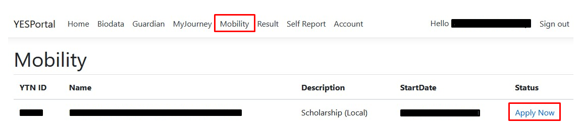 Yes Portal Manual Result Module